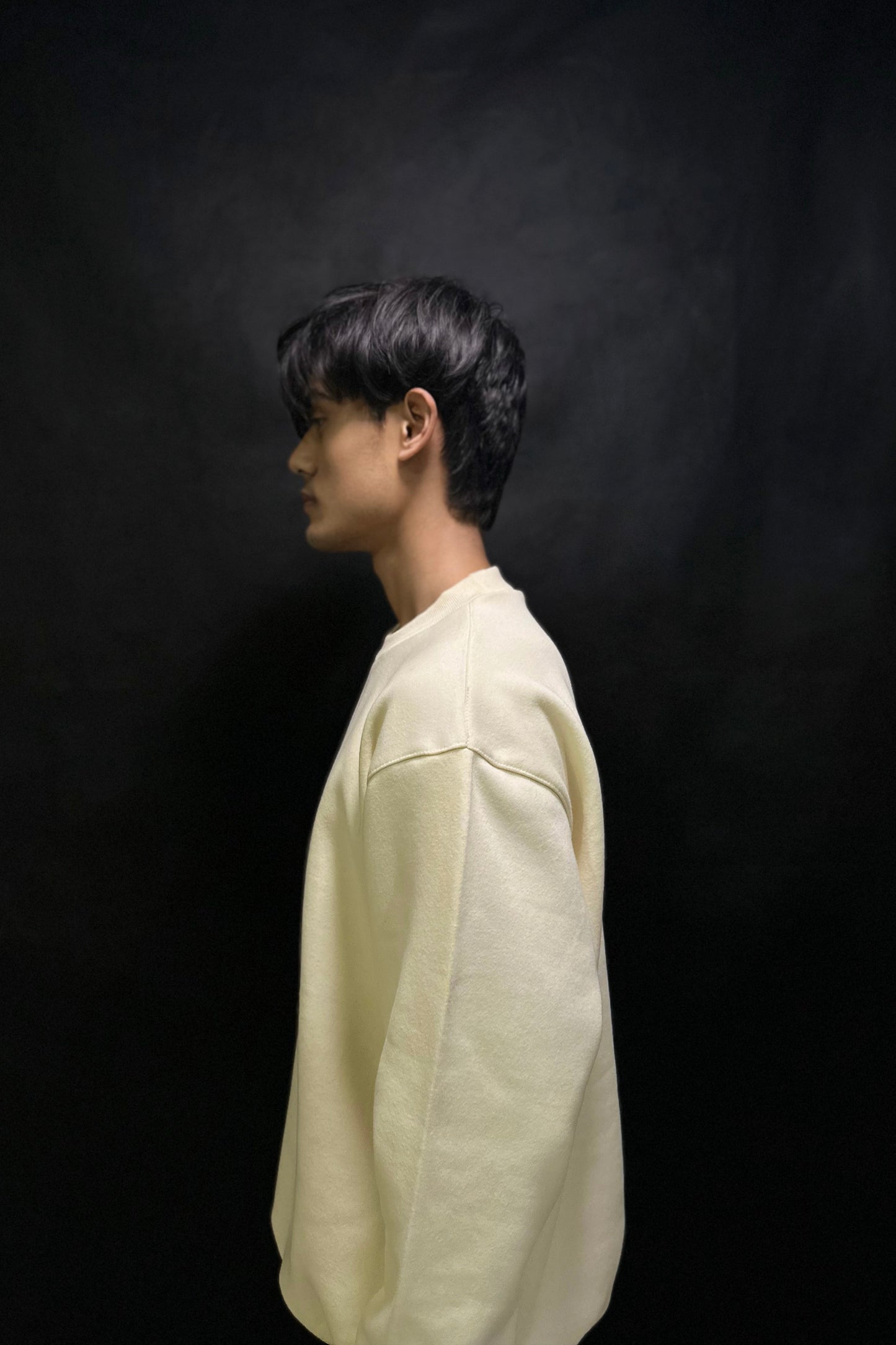 Oversized Beige Sweatshirt