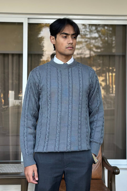 Cable Knitted Sweater