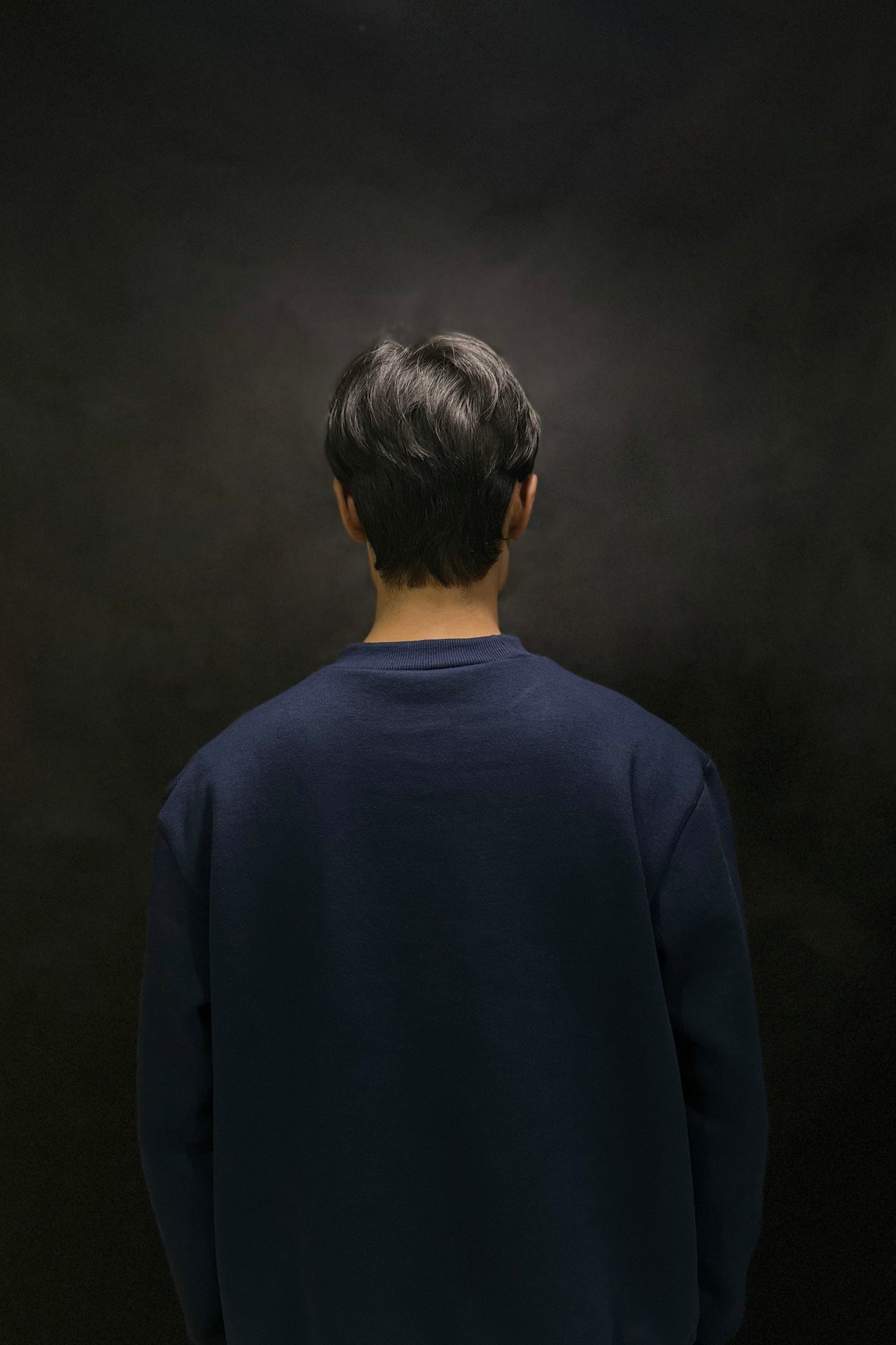 Oversized Navy Blue Sweatshirt